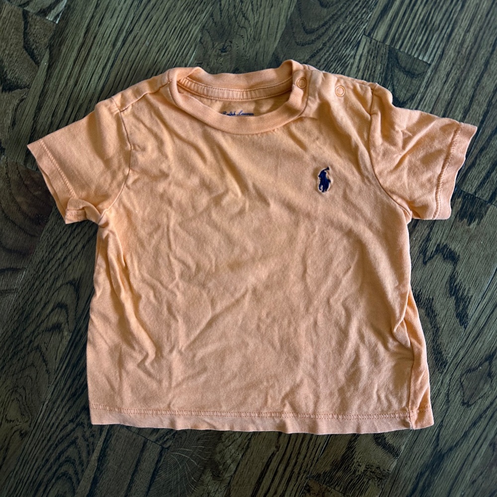 Ralph Lauren 9M Orange T-Shirt
